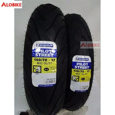 Lốp Michelin 140 70 17 Pilot Street cho xe Exciter 150 Winner Fz150i CBR