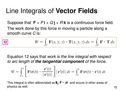 Ppt 162 Line Integrals 163 The Fundamental Theorem For Line