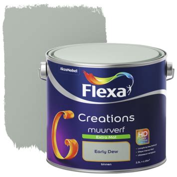 Gamma Flexa Creations Muurverf Early Dew Extra Mat Liter Kopen