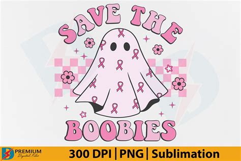 Halloween Breast Cancer Awareness Pink Graphic by Premium Digital Files ...