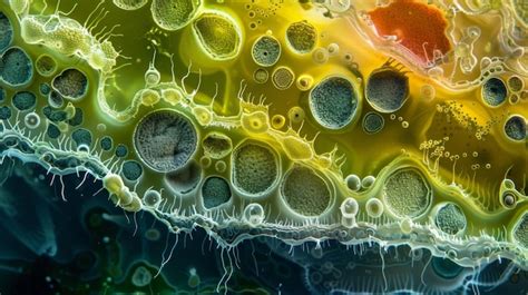 Premium Photo | A colorful and intricate crosssection of a ...