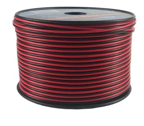 Cable Para Bocina Calibre 18 Bicolor Reforzado Rollo 100 M En Venta En