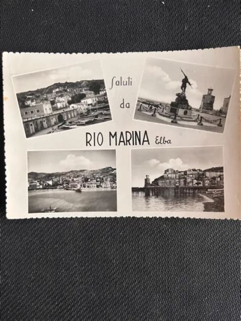 Cartolina Isola D Elba Saluti Da Rio Marina Vedutine Viaggiata