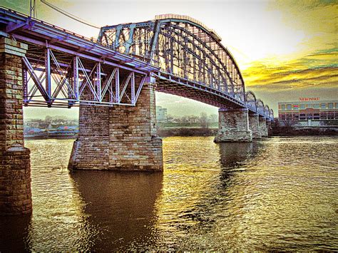 Purple People Bridge Photograph by Tashia Harris - Pixels