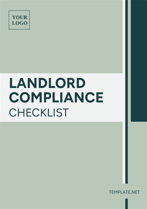 Free Landlord Compliance Checklist Template Edit Online And Download