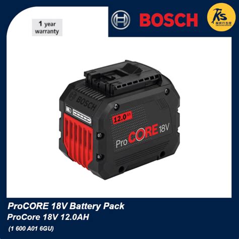 Bosch 18v Battery Pack Procore 18v 120ah Professional 1 600 A01 6gu