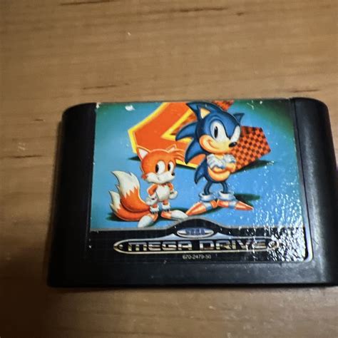 Sonic The Hedgehog Sega Genesis Tested Works Cartridge Values Mavin