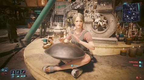 Handpan Woman In Cyberpunk 2077 Phantom Liberty YouTube