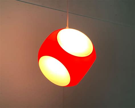 Space Age UFO Pendant Lamp Attributed To Luigi Colani 1970s For Sale