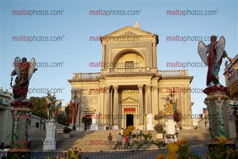 Kalkara Church facade - Malta Photos