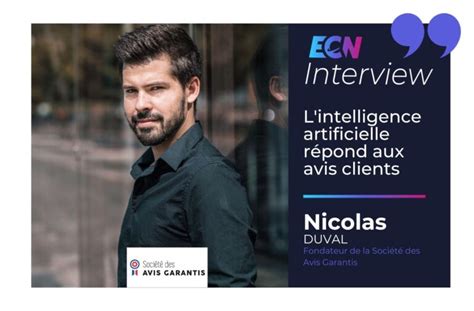 L intelligence artificielle répond aux avis clients Interview de