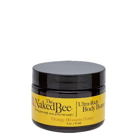 Naked Bee Orange Blossom Honey Ultra Rich Body Butter Oz