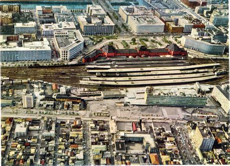 Tokyo Station, 1945-1960. | Old Tokyo