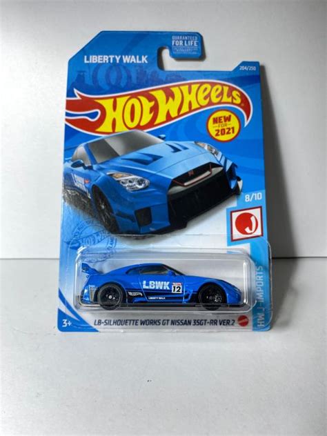 Hot Wheels Lbwk Nissan Gt R Gt Rr Ver R Silhouette Lazada