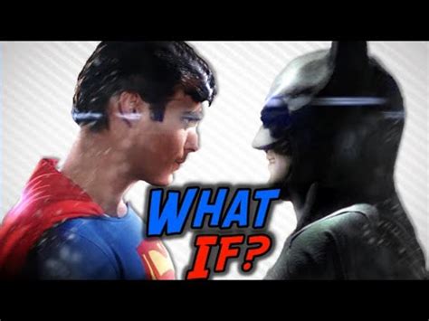 What If Batman V Superman Had MICHAEL KEATON And CHRISTOPHER REEVE