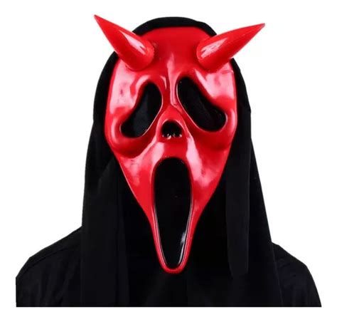 Máscaras De Terror Halloween Ghostface Scream Killer Cosplay Color 2