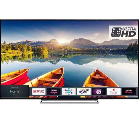 Buy Toshiba 50u6863db 50 Smart 4k Ultra Hd Hdr Led Tv Free Delivery Currys