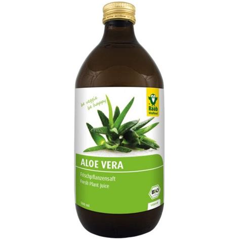 Raab Vitalfood Aloe Vera Frischplanzensaft Bio Naturel De