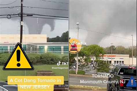 Social Media Videos Capture Tornados In Nj On April 1