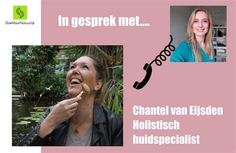 Interview Met Holistisch Huidspecialist Chantel Doemaarnatuurlijk