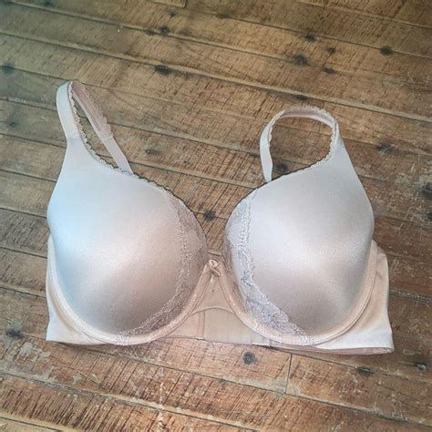 Victorias Secret Nude Lace Trimmed Soft Body By Depop