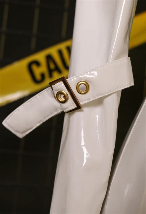 Inquisitor Sexy Lingerie Set Halloween White Officer Costume Bodysuit Set With Pants Top