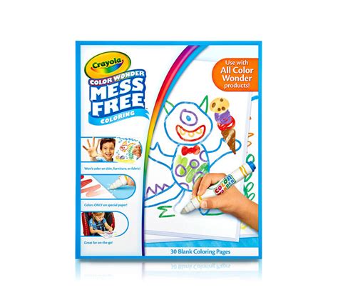 Color Wonder Paper, 30 Mess Free Coloring Sheets | Crayola.com | Crayola