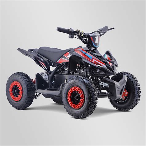 Pocket Quad Enfant Flip 800w Electrique Rouge Smallmx Dirt Bike