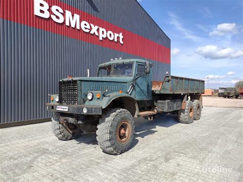 Kraz B X Flatbed Truck Military Truck For Sale Lithuania