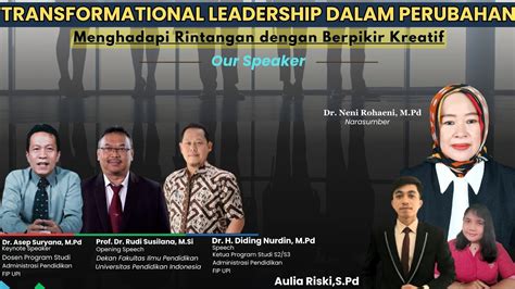 Transformational Leadership Dalam Perubahan Menghadapi Rintangan