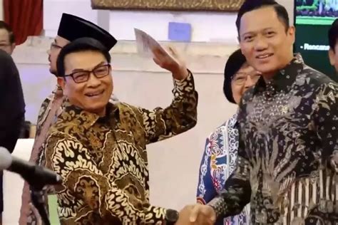 AHY dan Moeldoko Berjabat Tangan, Pengamat: Pak Jokowi Representasi ...