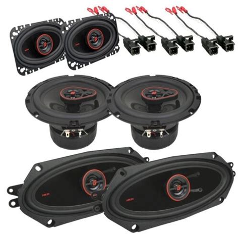 Door Dash And Rear Pillar Coax Speakers For 1994 Up Chevy S 10 Pickup S10 Blazer Ebay