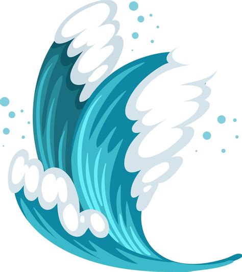 Ocean Waves Cartoon Vector Art, Icons, and Graphics for Free Download