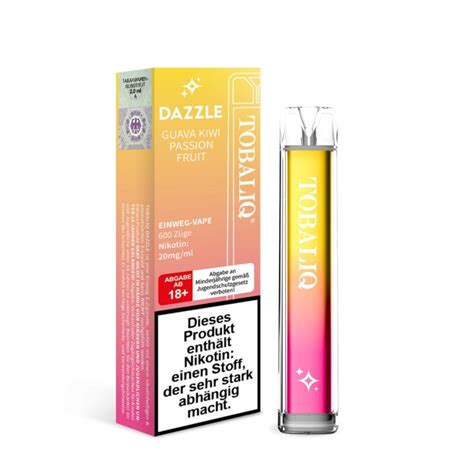 Dazzle Mg Nikotin Z Ge Guava Kiwi Passionfruit Tobaliq E