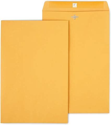 Amazon Staples Clasp Envelopes 10 X 15 Inch Brown Kraft 100