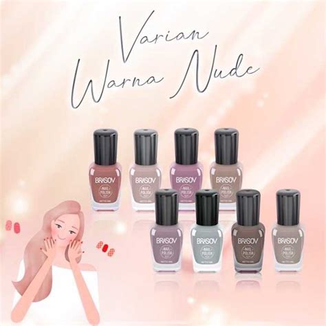 Brasov Nail Polish Nude Ml Kutek Nude Cat Kuku Lazada Indonesia