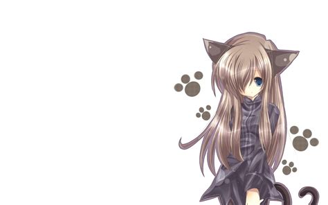 Anime Cat Girl Wallpapers on WallpaperDog