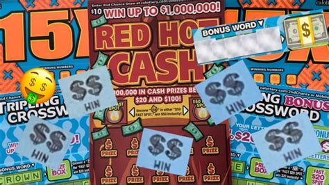 Red Hot Cash X Tripling Bonus Crossword YouTube