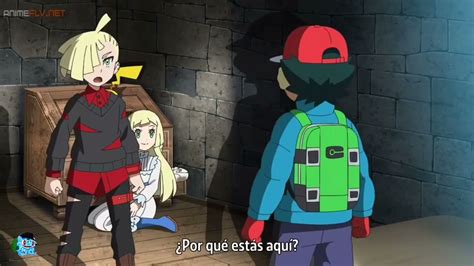 ¡ash Se Reencuentra Con Lillie Y Gladio Sub Español Latino Pokémon