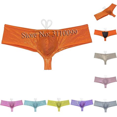 Men S Gloss Swimwear Bikini Swimming Boxer Briefs Board Surf Trunks Underwear