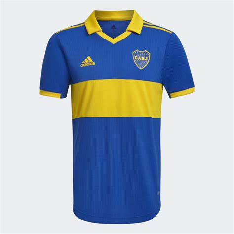 Adidas Camiseta Titular Oficial Boca Juniors 22 23 Azul Adidas