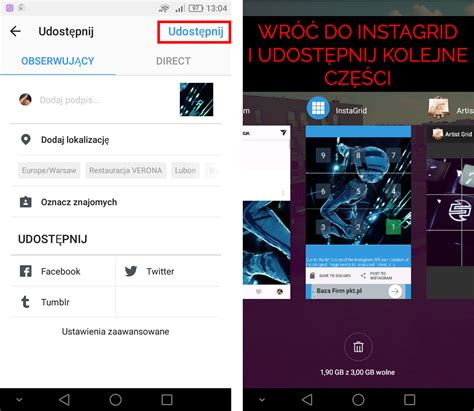 Jak Zrobi Siatk Na Zdj Ciu W Profilu Instagram