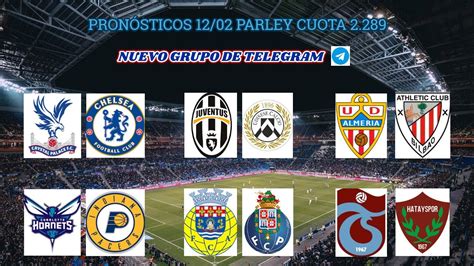 APUESTAS DEPORTIVAS HOY 12 2 PRONÓSTICOS PARLEY CUOTA 2 28PREMIER