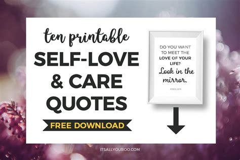 26 Inspiring Self Love Quotes Its All You Boo