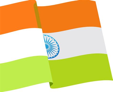 Waving Indian National Flag design. 25324069 Vector Art at Vecteezy