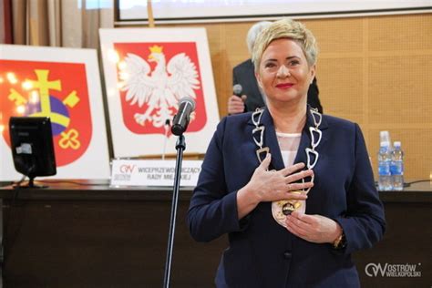 Prezydent Ostrowa Wielkopolskiego Beata Klimek Wygra A W S Dzie