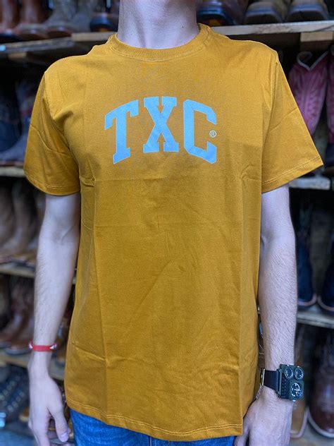 Camiseta Txc Custom Ocre 19737 Zona Country Moda Country Masculino