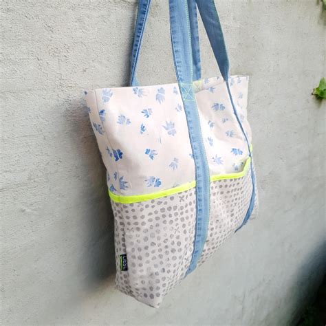 Freya Strappy Tote Bag PDF Sewing Pattern Sewing Tutorial