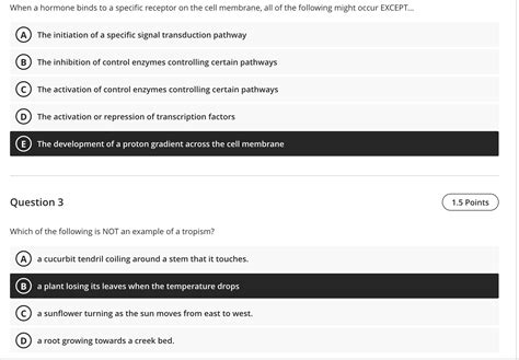 Solved When a hormone binds to a specific receptor on the | Chegg.com 