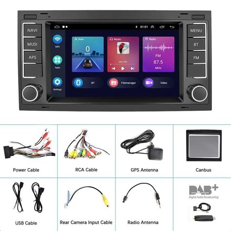 Dab Autoradio Vw Volkswagen T Touareg Carplay Gb Android Kaufen